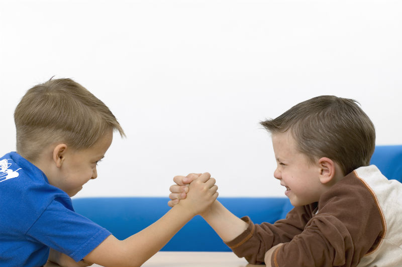 Classroom Competition Arm Wrestling