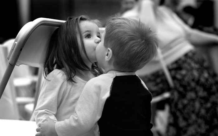 black_and_white_kids_kiss-wide