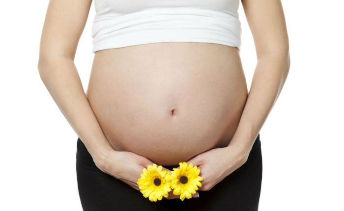 pregnant-belly-with-twin-flowers-56a689e83df78cf7728edf9a