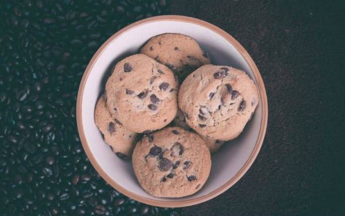 cookies με κομματάκια σοκολάτας