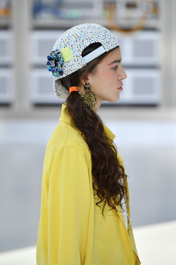 PARIS, FRANCE - OCTOBER 04:  A model walks the runway during the Chanel show as part of the Paris Fashion Week Womenswear Spring/Summer 2017  on October 4, 2016 in Paris, France.  (Photo by Pascal Le Segretain/Getty Images)