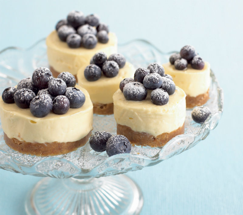 Mini Cheesecakes λεμονιού