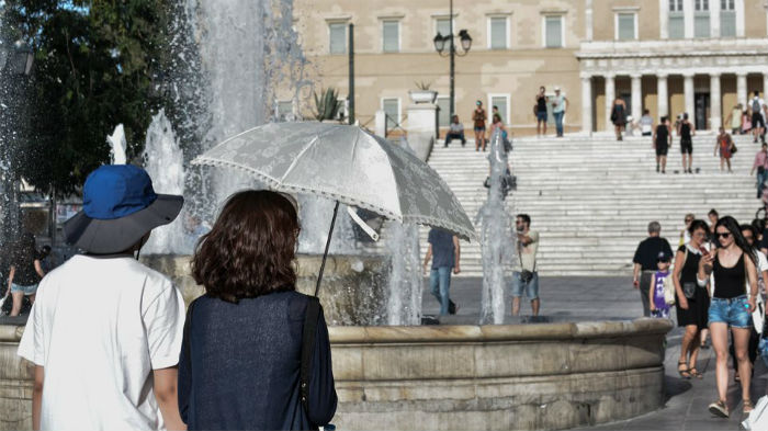 ο πρώτος καύσωνας με 40άρια